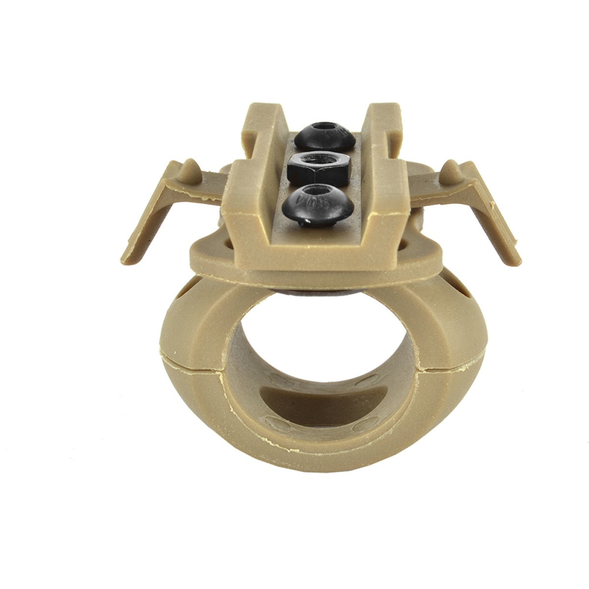Valken Tactical Airsoft Helmet Swivel 20mm Flashlight Clamp - TAN