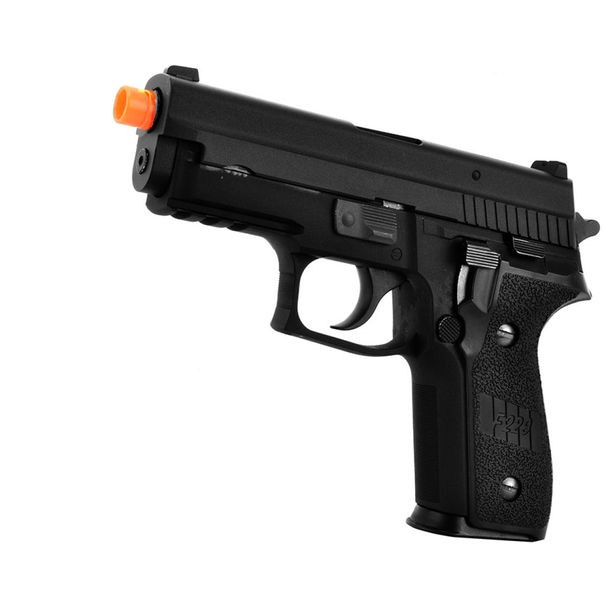 WE Tech F229R Series Gas Blowback GBB Airsoft Pistol - BLACK