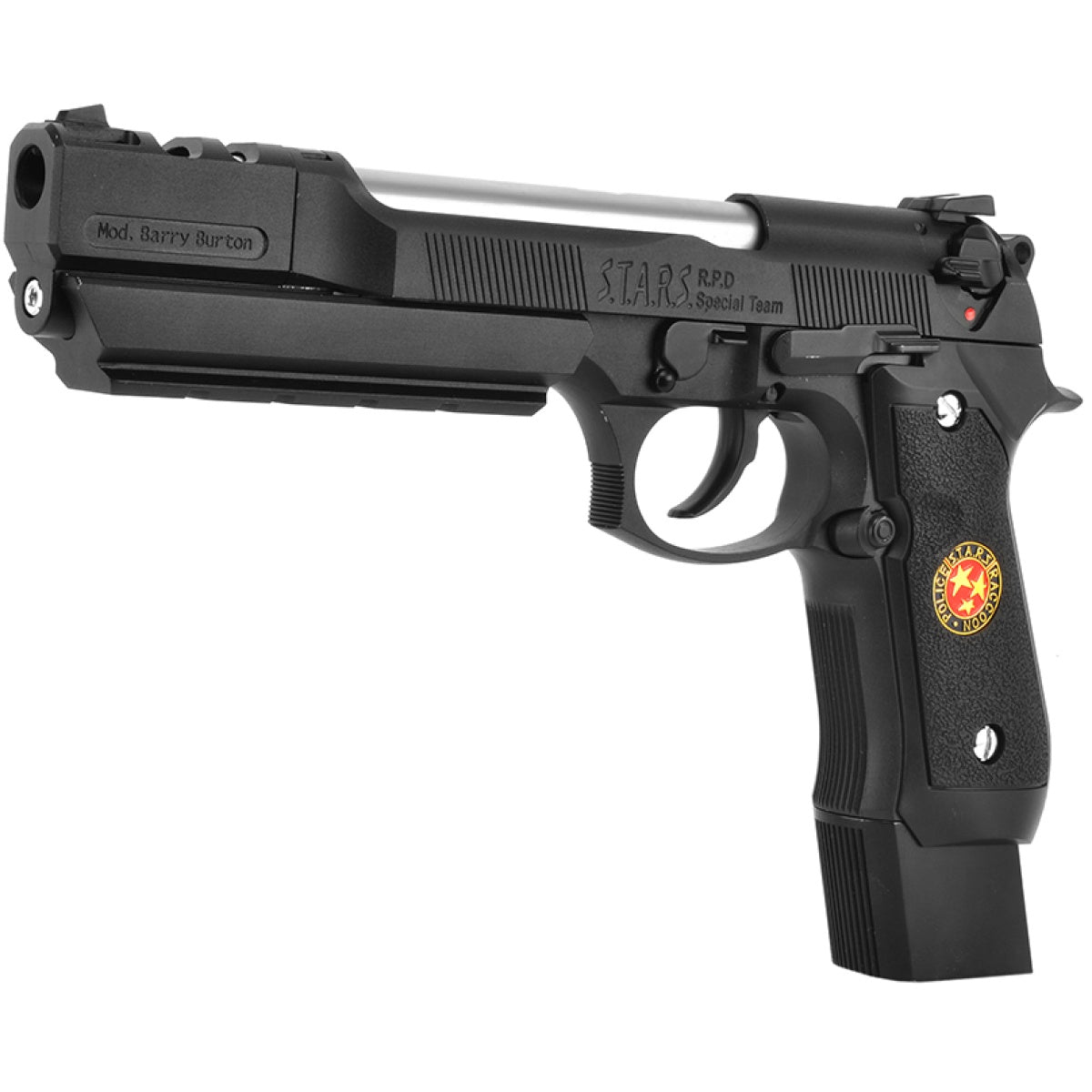 WE Tech BioHazard M92 Gas Blowback GBB Airsoft Pistol w/ Compensator