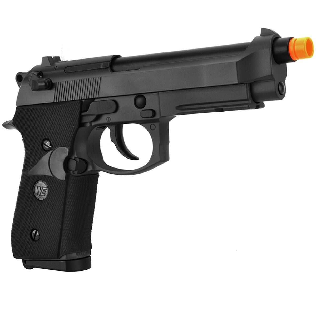 WE Tech Full Metal M9A1 M.E.U. CO2 Blowback Airsoft Pistol - BLACK