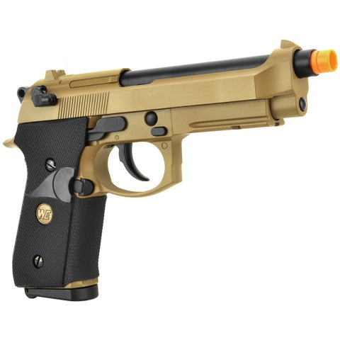 WE Tech Full Metal M9A1 M.E.U. CO2 Blowback Airsoft Pistol - TAN