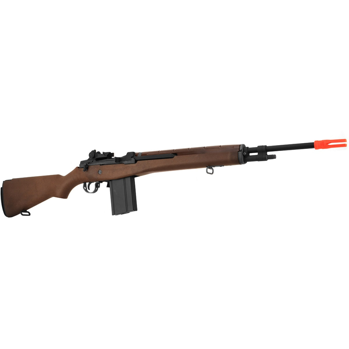 WE Tech M14 Gas Blowback GBBR Airsoft Sniper Rifle - SIMULATED WOOD
