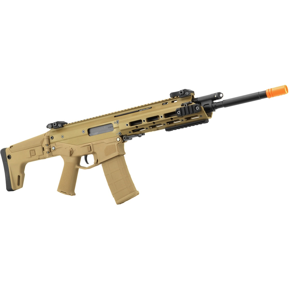 WE Tech MSK Open Bolt Gas Blowback GBBR Airsoft Combat Rifle - TAN