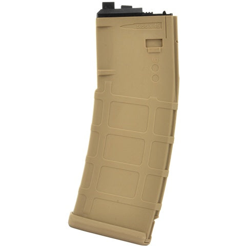 WE Tech 30rd MSK Series Gas Blowback GBBR Airsoft Magazine - TAN