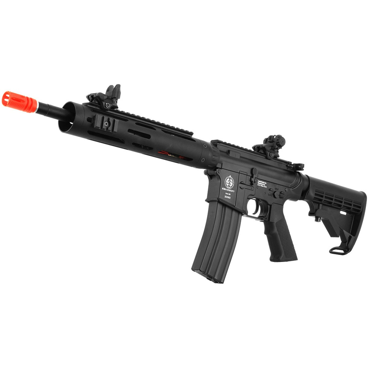 ICS Full Metal M4A1 Tubular 11.5" Handguard RAS L Airsoft AEG Rifle