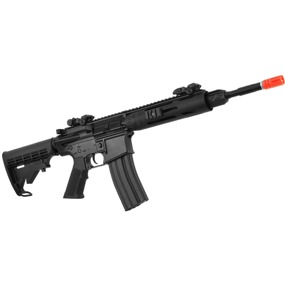 ICS Full Metal M4A1 Tubular 8.5" Handguard RAS S Airsoft AEG Rifle