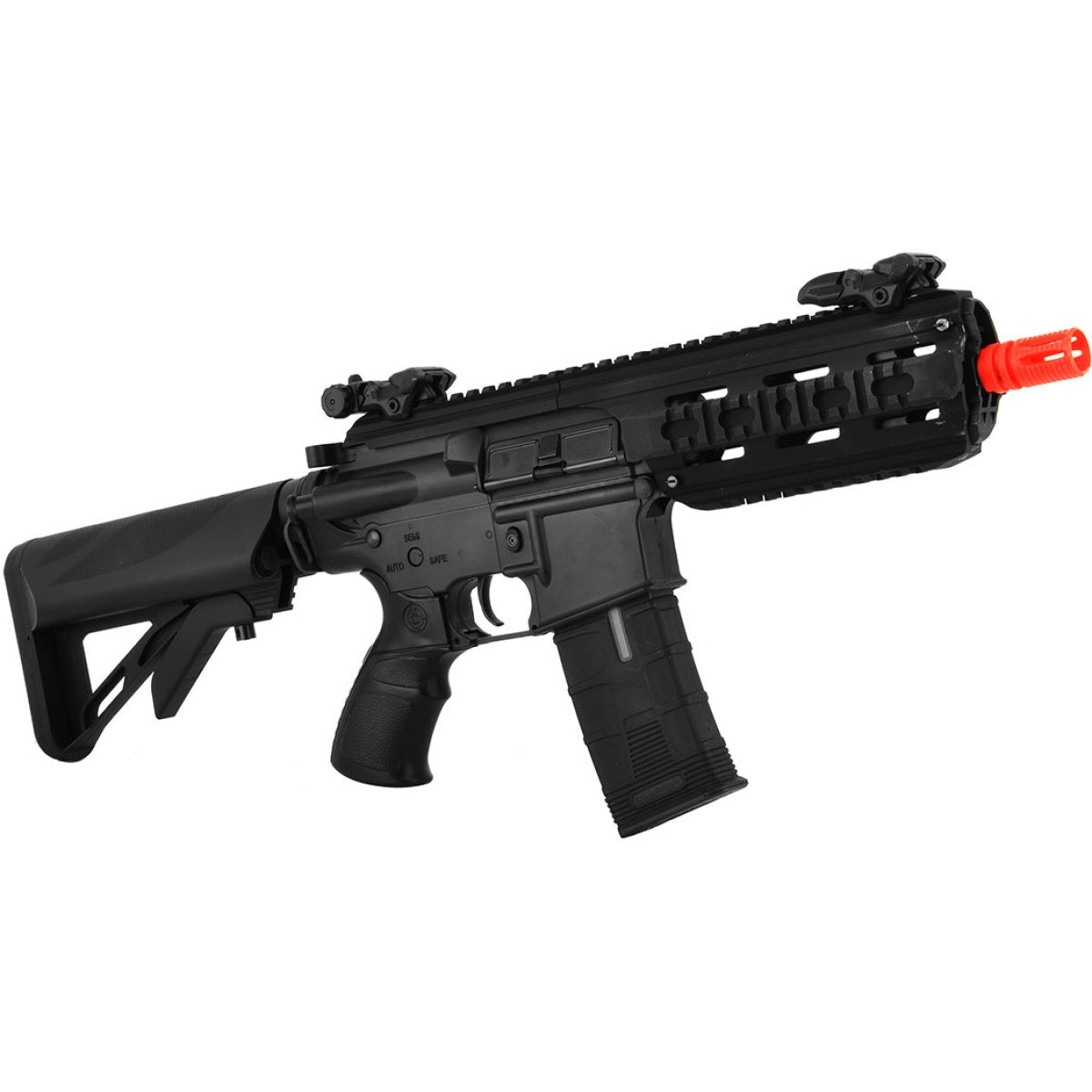 ICS CXP-16S Short Sportline M4 RIS CQB Airsoft AEG Rifle - BLACK