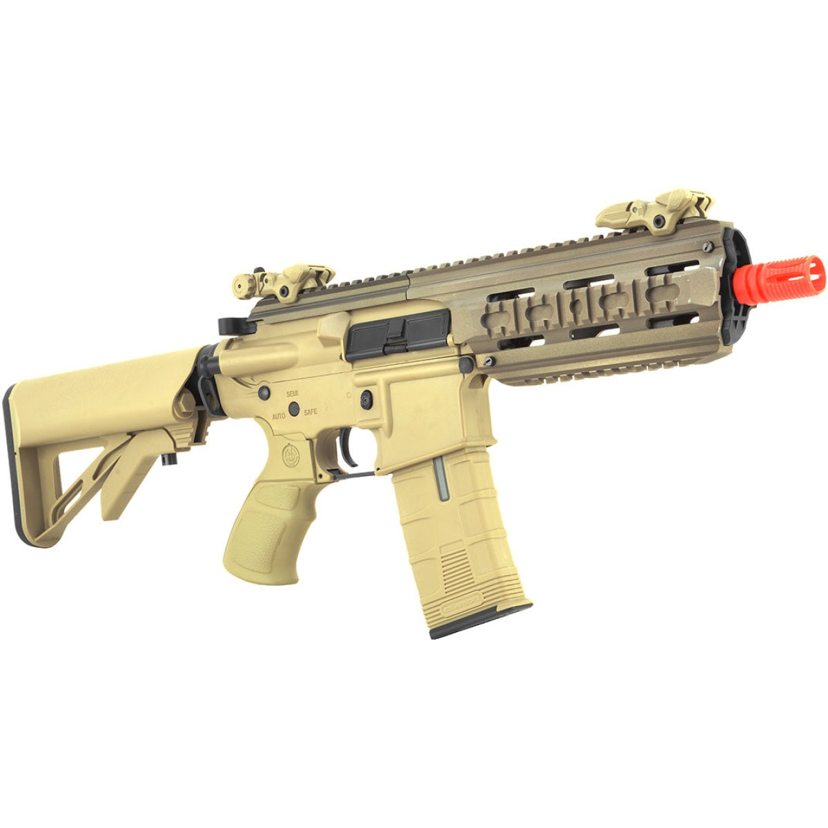 ICS CXP-16S Short Sportline M4 RIS CQB Airsoft AEG Rifle - TAN