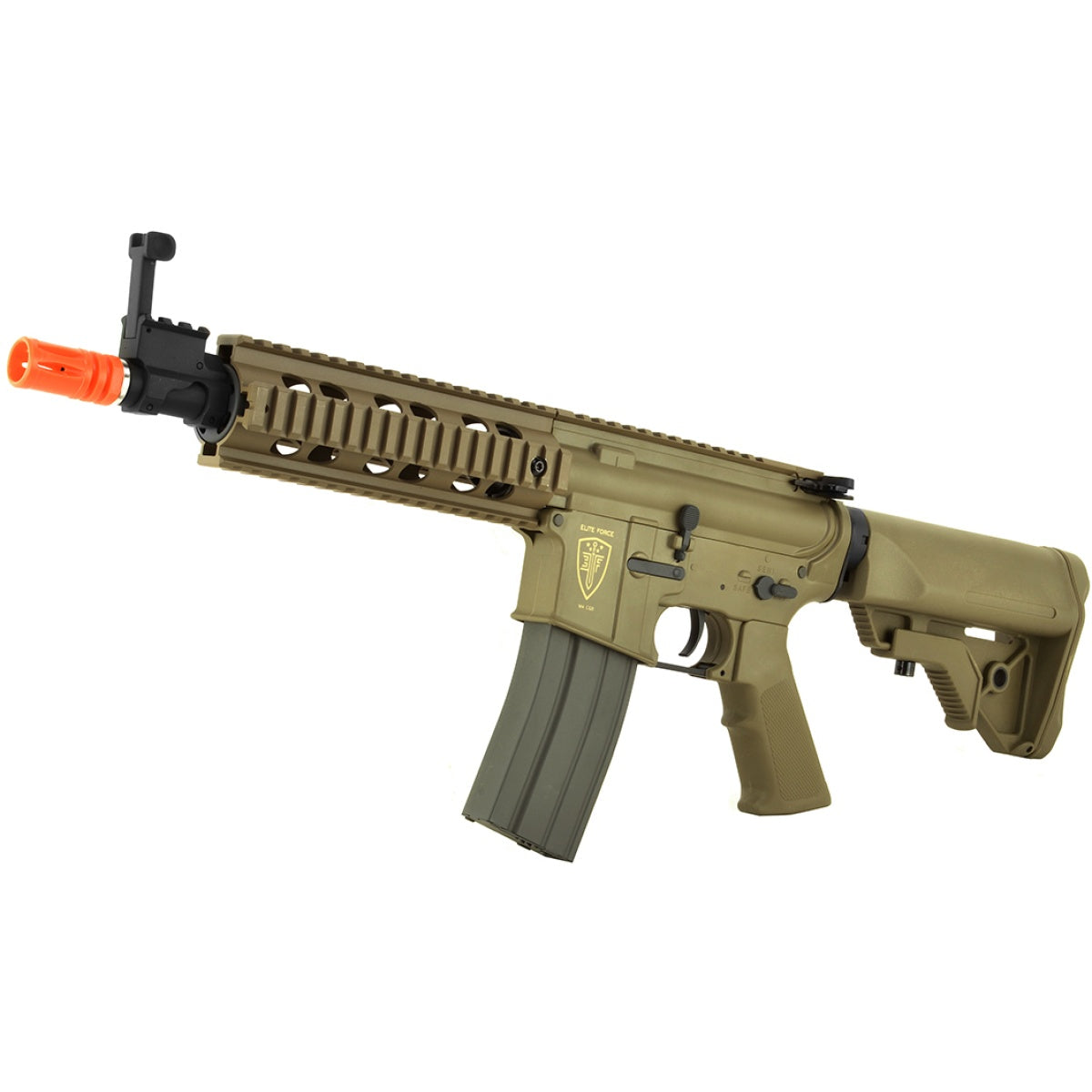 Elite Force M4 CQB RIS Competition Series Airsoft AEG Rifle - TAN