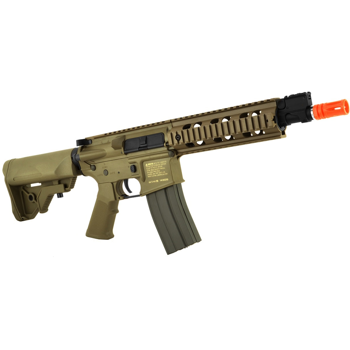 Elite Force M4 CQB RIS Competition Series Airsoft AEG Rifle - TAN