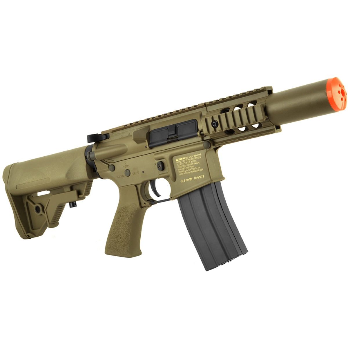 Elite Force Umarex M4 CQC RIS Competition Series Airsoft AEG - TAN - (DISCONTINUED)