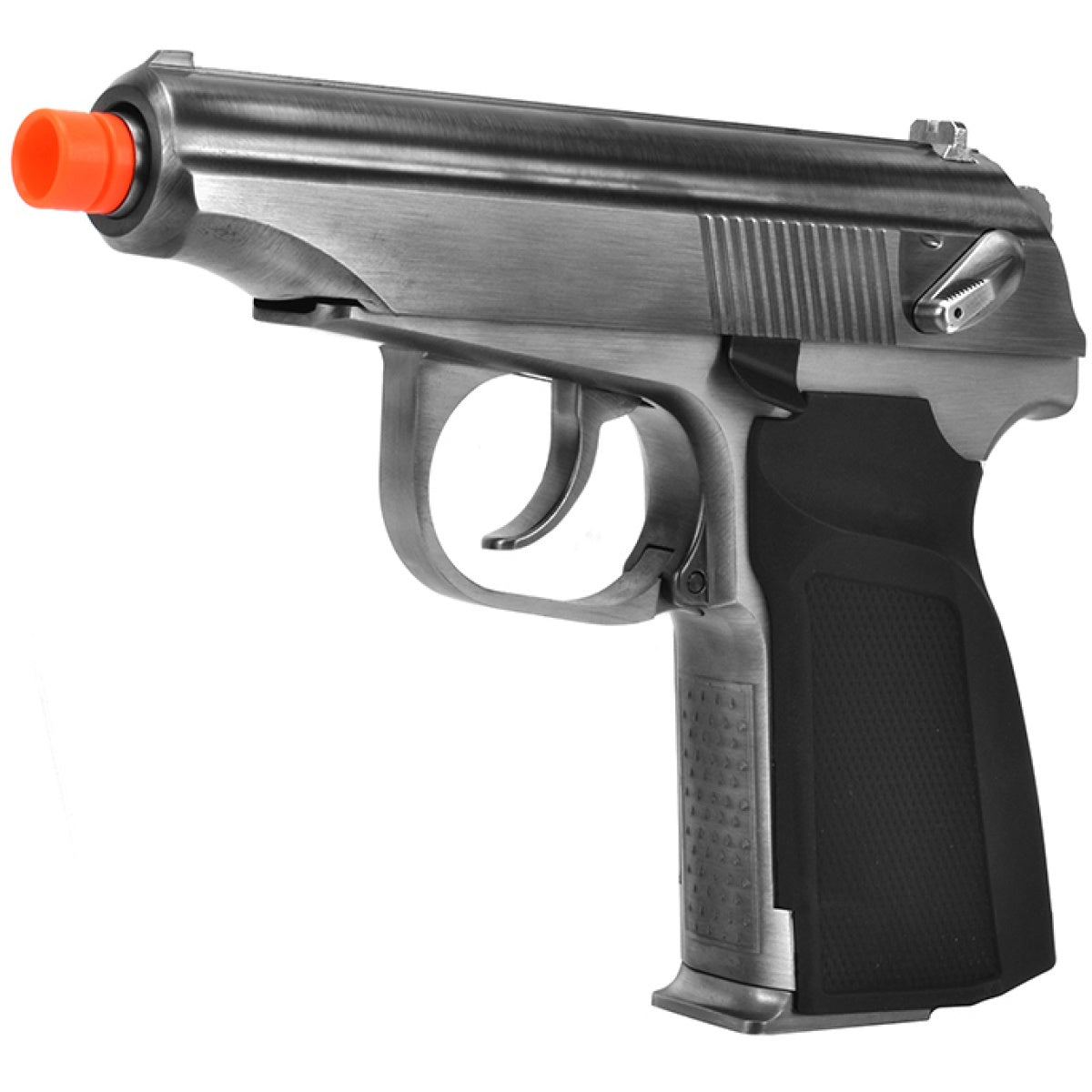 WE Tech Makarov Full Metal GBB Airsoft Pistol - Silver