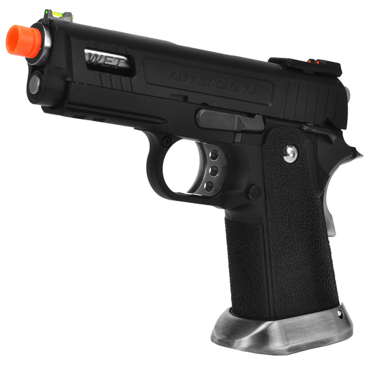 WE Tech Velociraptor Full Metal Gas Blowback Pistol - BLACK