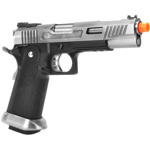 WE Tech T-Rex Full Metal Gas Blowback Pistol - SILVER