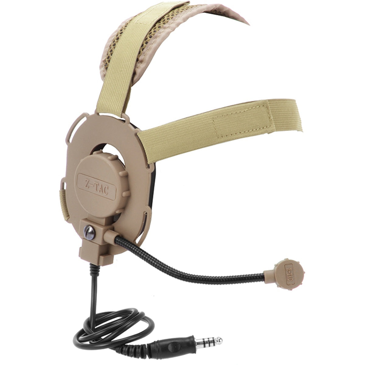 Z-Tactical Airsoft Bowman Evo III Unilateral Tactical Headset - black