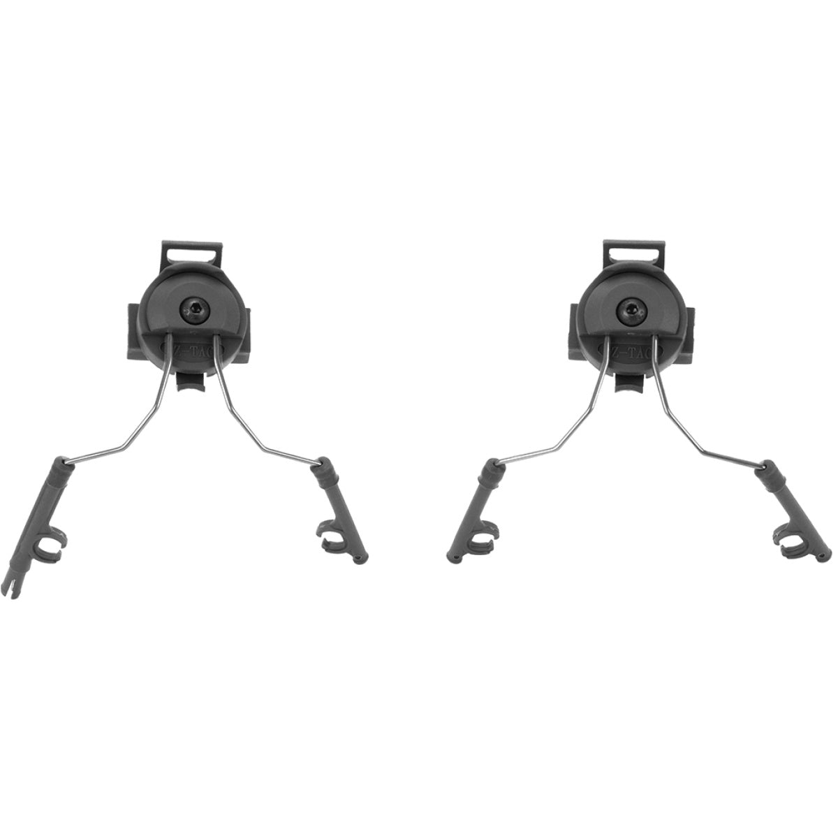 Z-Tactical Z046 Helmet Rail Adaptor Set for COMTAC Headsets - BLACK