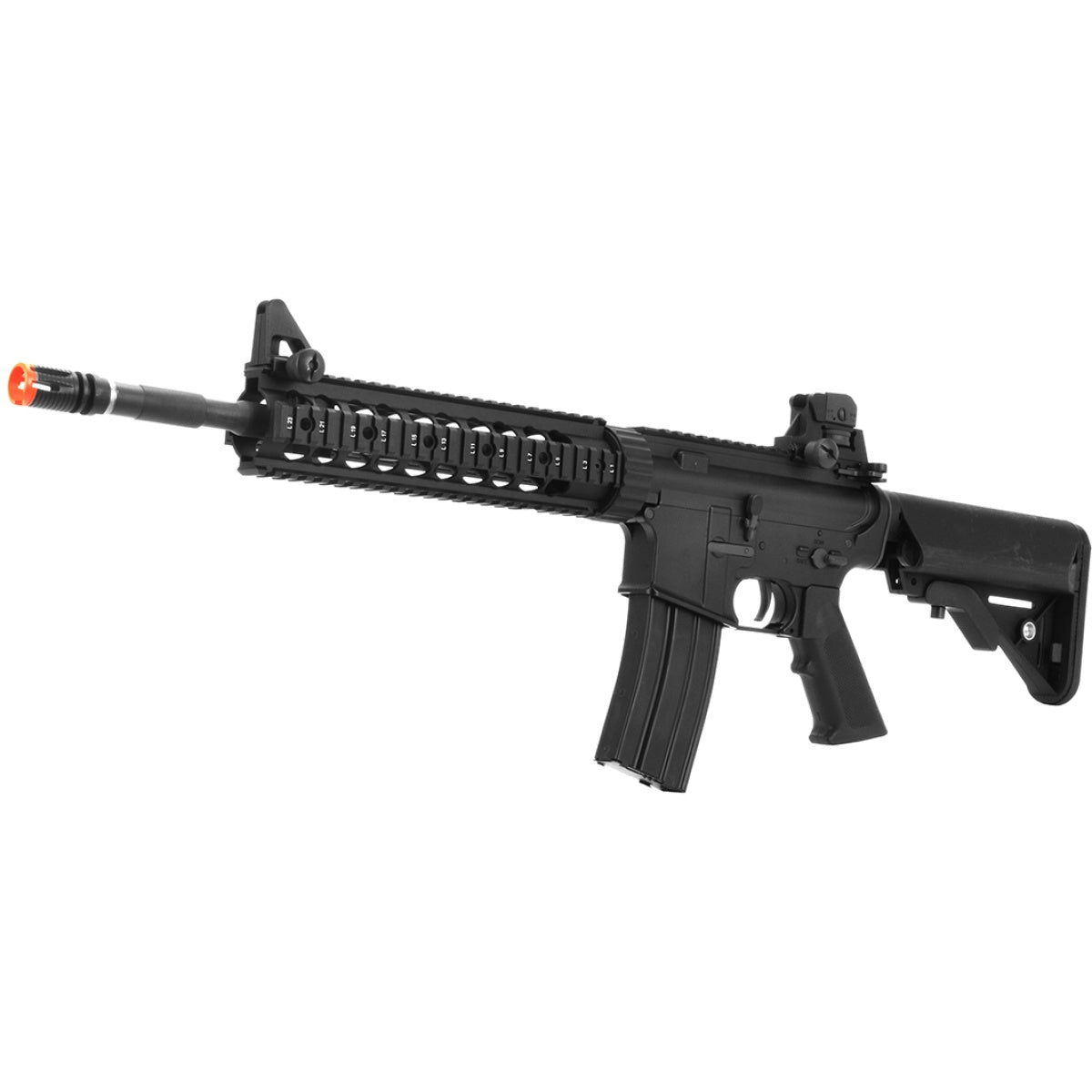 LCT Airsoft M4 EBB LR4 Series 10" RIS Assault Rifle - BLACK