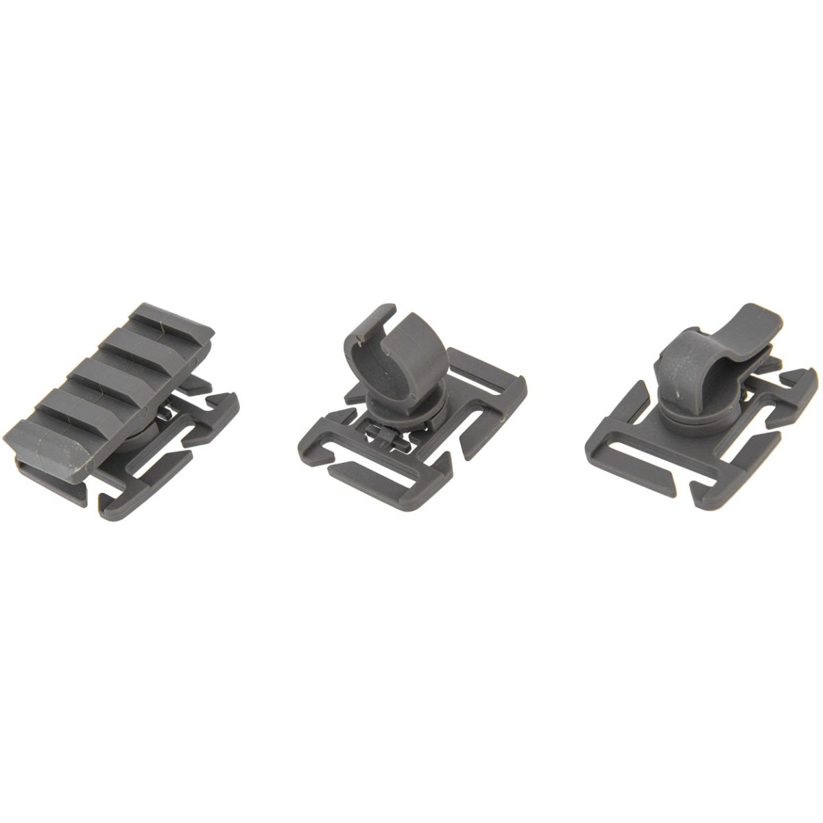 UK Arms MOLLE System Accessory Clips Kit - FOLIAGE GREEN