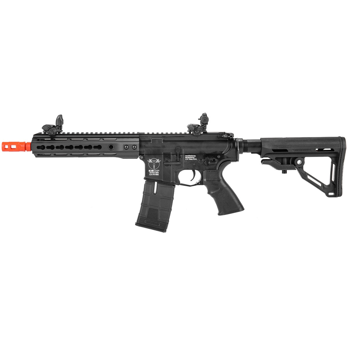 ICS Airsoft CXP UK1R TRANSFORM4 M4 AEG KeyMod 9" RIS - REAR WIRED