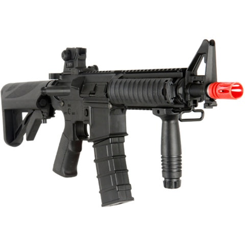 ICS Airsoft M4 RIS Sportline AEG w/ Crane Stock - BLACK