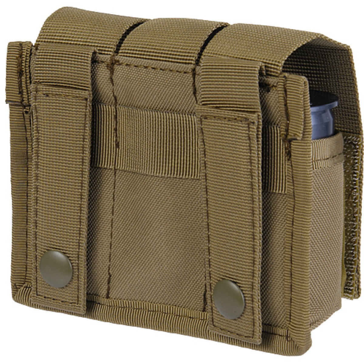 Lancer Tactical Airsoft Triple Grenade Pouch w/ MOLLE Straps - TAN