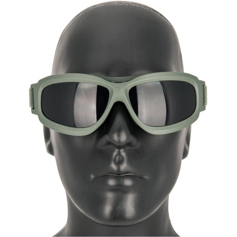 Bobster Airsoft Bravo 2 Ballistic Goggles - OD GREEN