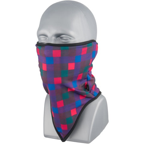 Zan Headgear Airsoft Neck Gaiter Fleece - QUAD PLAID