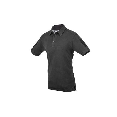 Cannae Short Sleeve Operator Tactical Polo Shirt - BLACK
