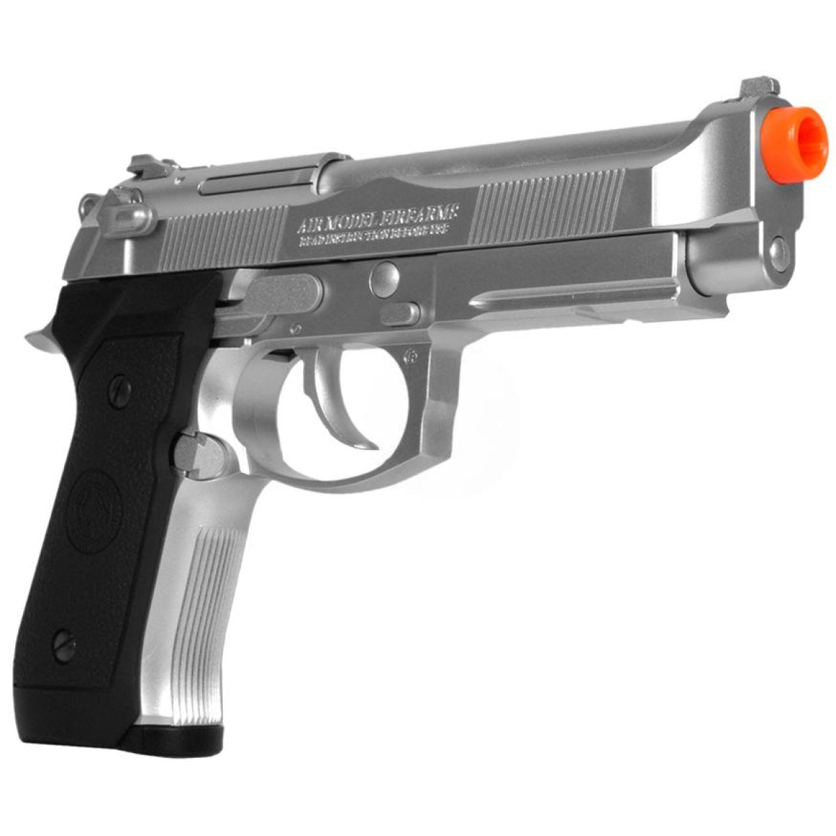 HFC GBB M9 Beretta Gas Blowback Airsoft Pistol - SILVER