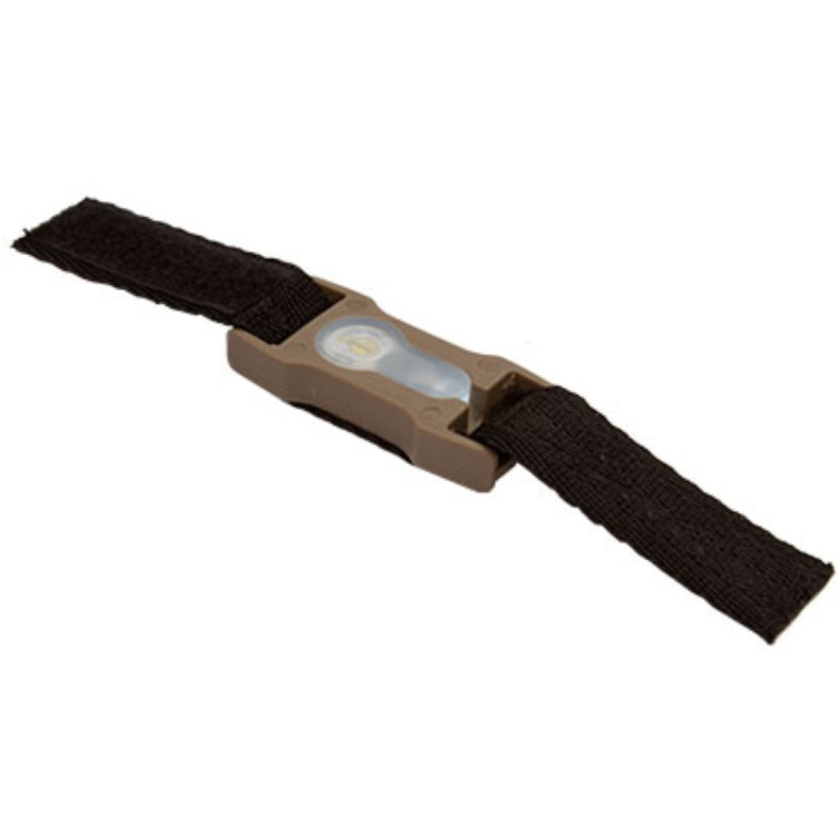 UK Arms Airsoft 1" Web Split Bar White LED Strobe Light - DARK EARTH