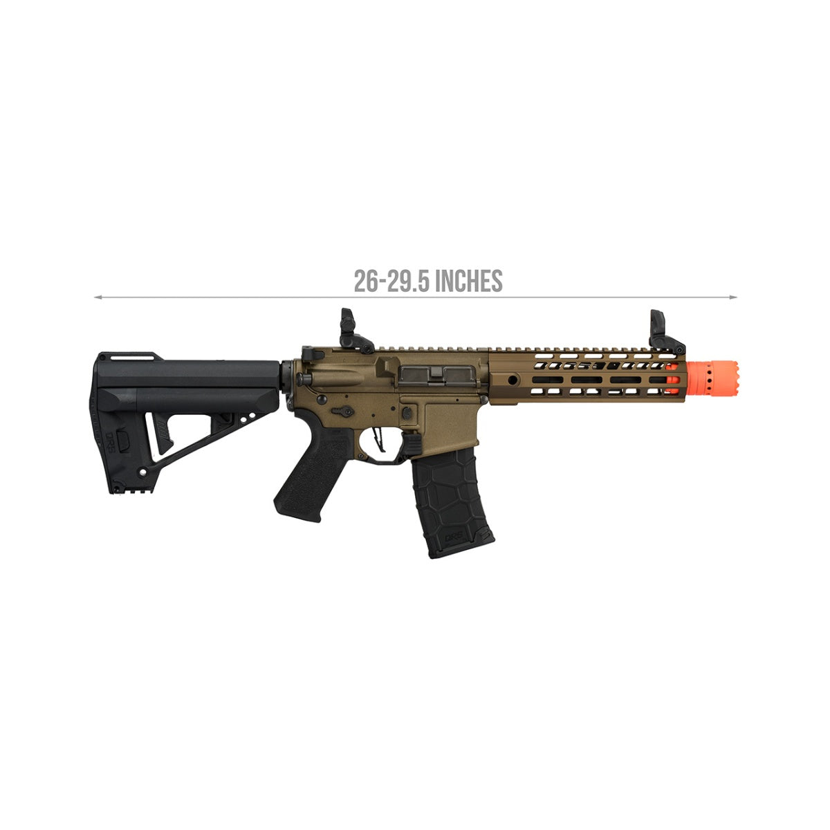 Elite Force VFC Saber CQB Avalon VR16 Metal AEG Airsoft Rifle - BRONZE
