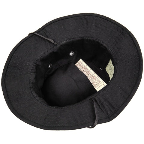 Lancer Tactical Boonie Hat w/ Adjustable Chin Strap- BLACK