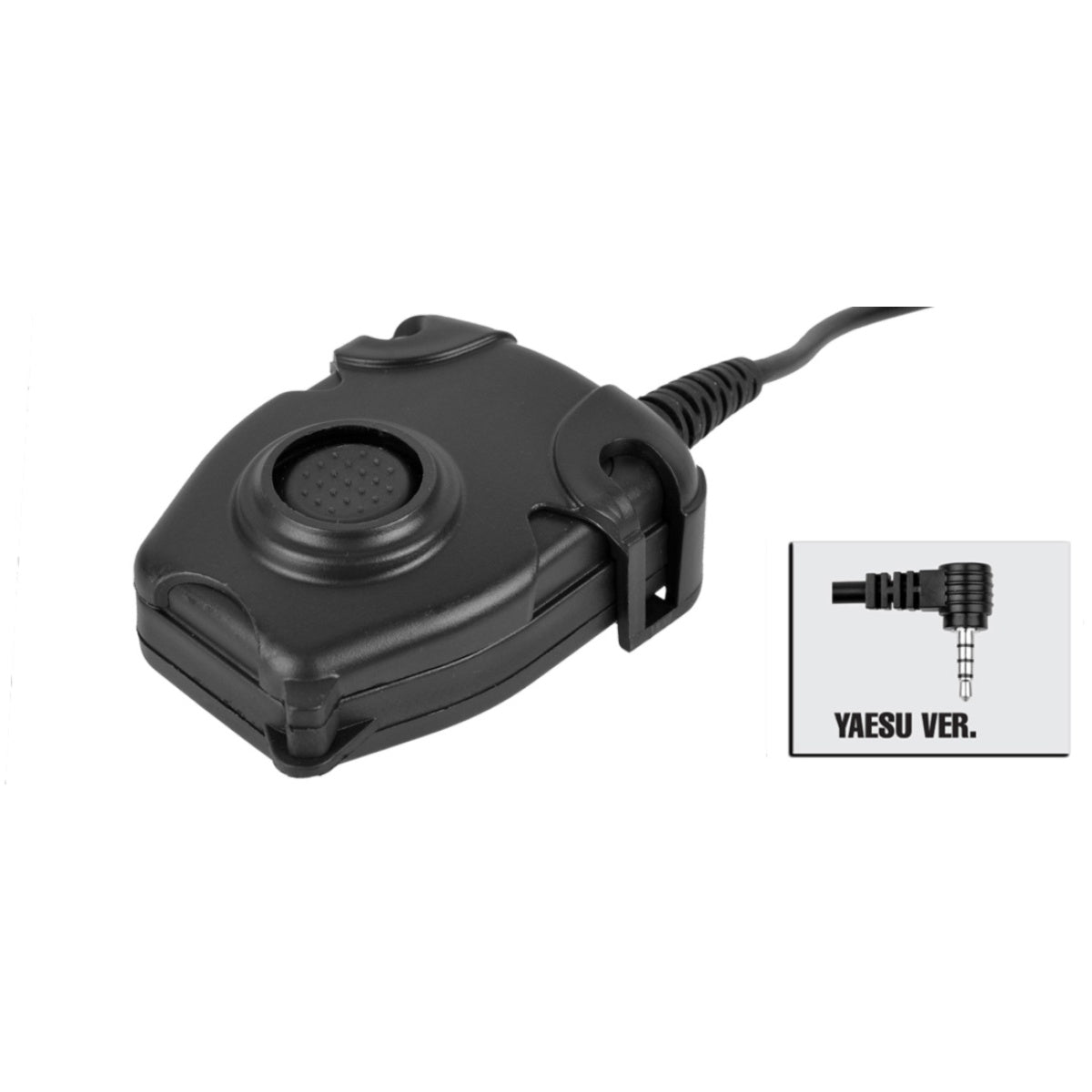 Z-Tactical Zpeltor PTT Military Standard Yaesu Version - BLACK