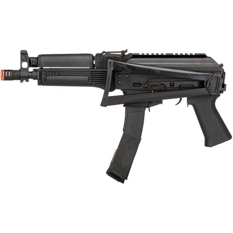 LCT Vityaz Steel PP-19-01 AEG Airsoft Submachine Gun - (Black)