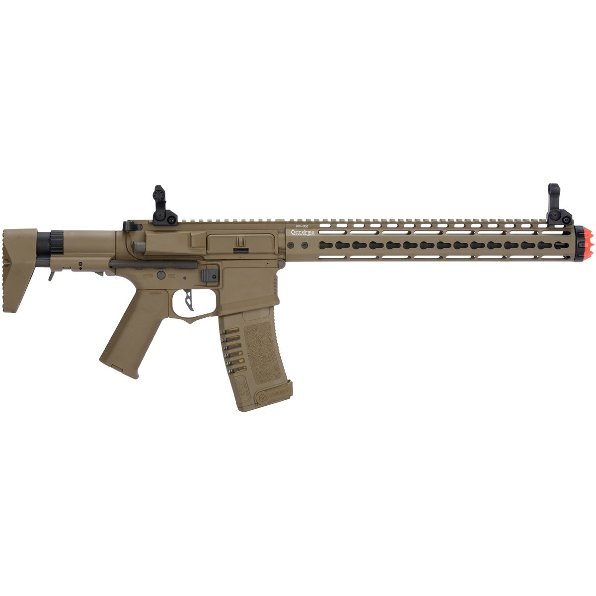 Elite Force ARES 13.5" AMOEBA M4 AEG Airsoft Rifle - DARK EARTH
