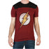 Bioworld DC Comics Flash Men's Yoke Tee - RED/BLACK - XXL