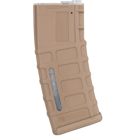 Sentinel Gears 350rd Waffled Polymer M4 High Cap AEG Magazine - TAN