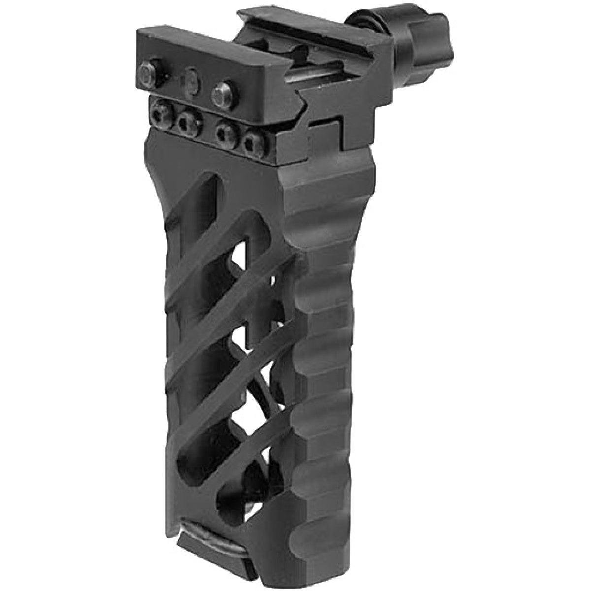 Atlas Custom Works 4-Inch Ultra Lighweight Cross Hatch Design Foregrip