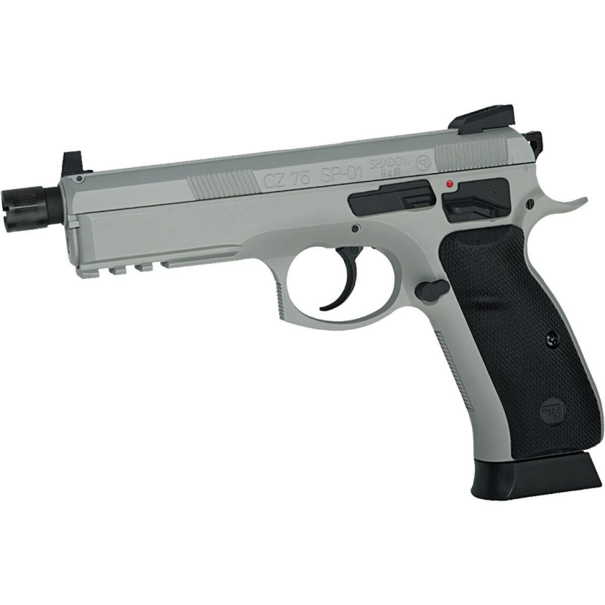 ASG CZ SP-01 Shadow CO2 Blowback Airsoft Pistol (Color: Urban Gray ...