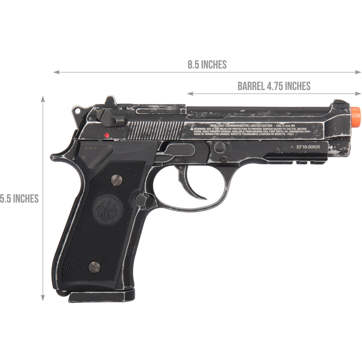 Elite Force Beretta 30th Anniversary M92 A1 CO2 Blowback Airsoft Pistol