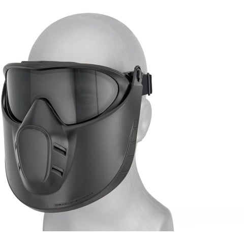 Valken VSM Switch Therm Flip Up Face Shield Airsoft Goggles - BLACK/GRAY