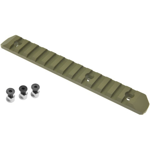 Atlas Custom Works 13-Slot KeyMod Picatinny Rail Segment - DARK EARTH