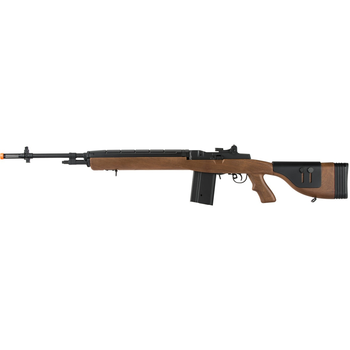 Lancer Tactical LT-732 DMR Stock 45" M14 SOCOM Airsoft AEG - FAUX WOOD