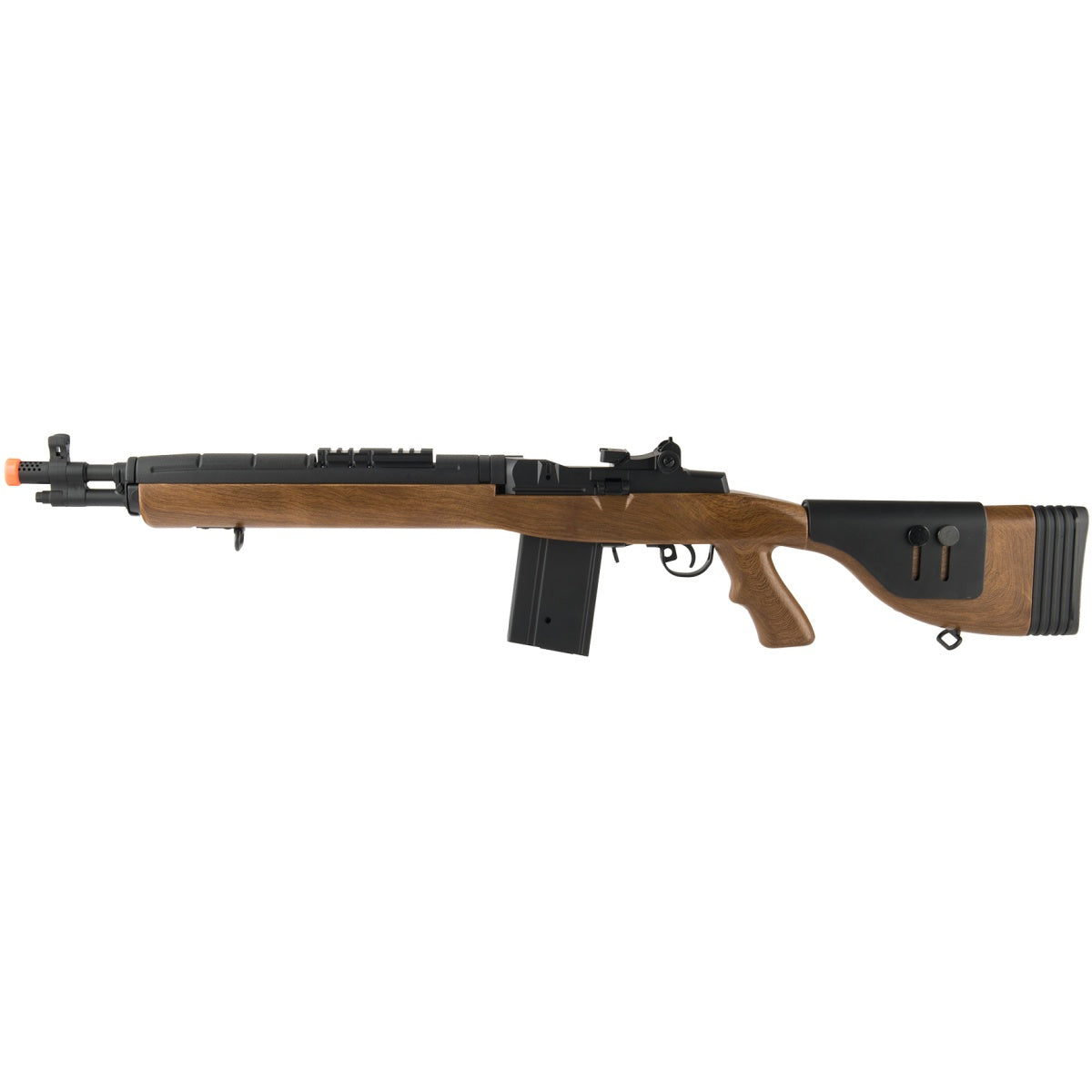 Lancer Tactical LT-732 DMR Stock 38" M14 SOCOM Airsoft AEG - FAUX WOOD