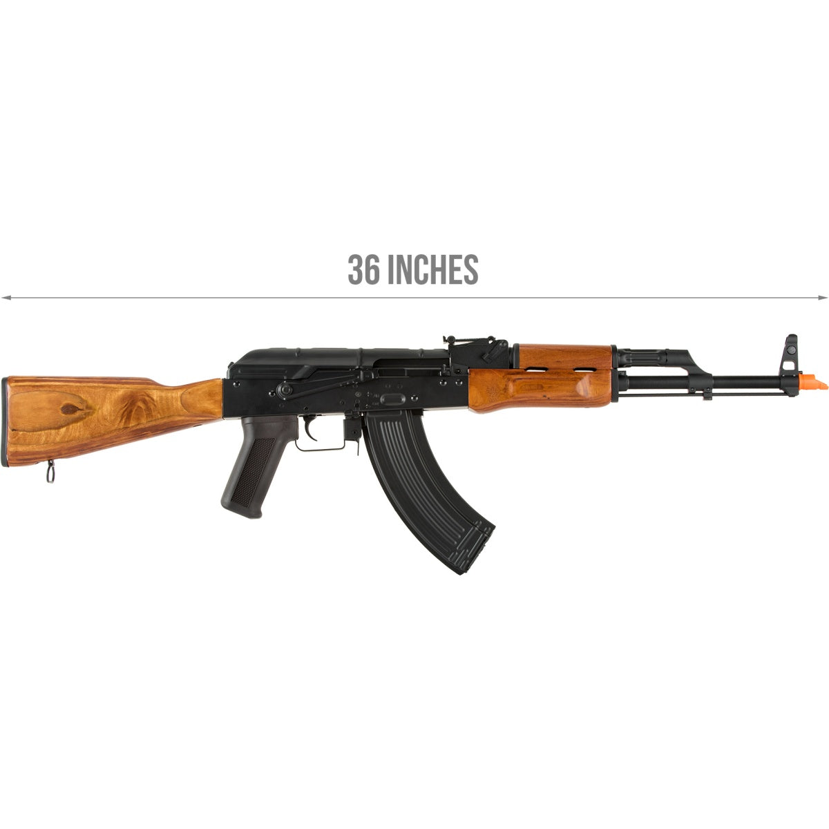 Echo1 Red Star Full Metal AKM Real Wood Airsoft AEG - BLACK/WOOD