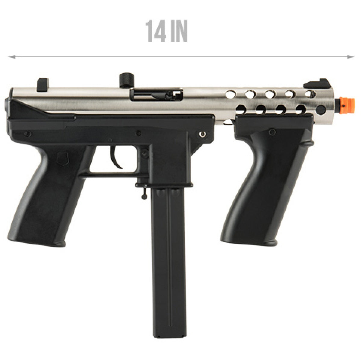 Echo1 Gat Assault Tool Airsoft AEG - CHROME