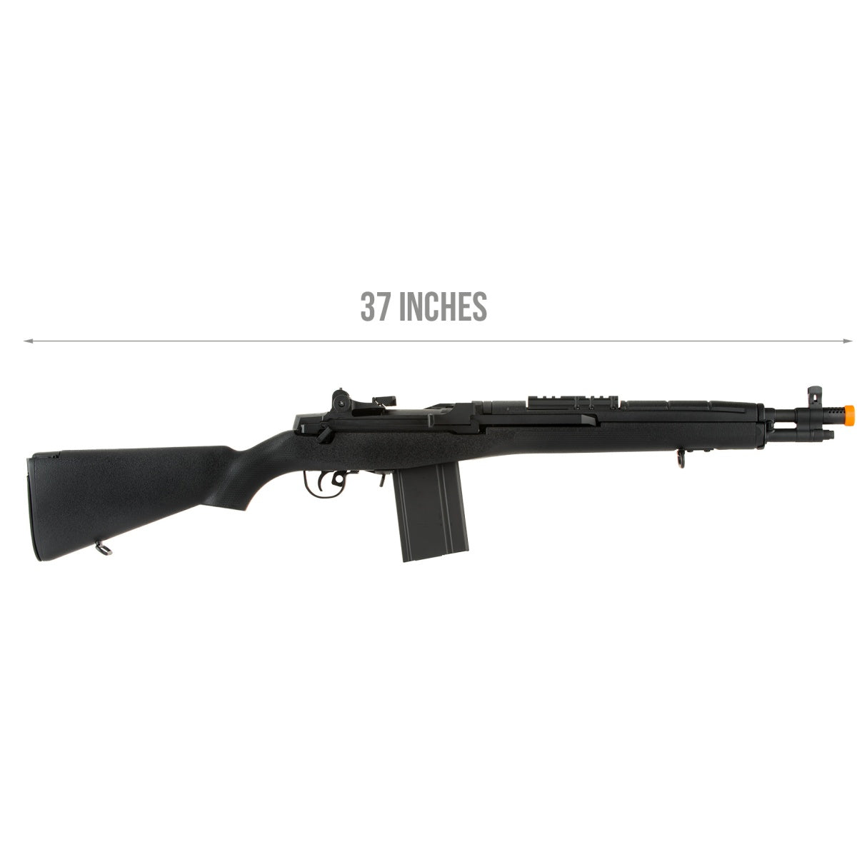 Echo1 Full Metal M14 SOCOM Airsoft AEG Rifle - BLACK