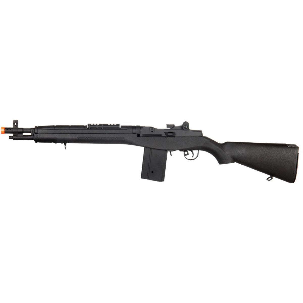 Lancer Tactical Full Stock 37" M14 SOCOM Airsoft AEG Rifle - BLACK