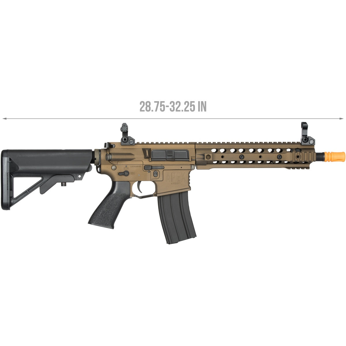 Classic Army ARS3 10" Rail M4 Airsoft Carbine AEG - DARK BRONZE