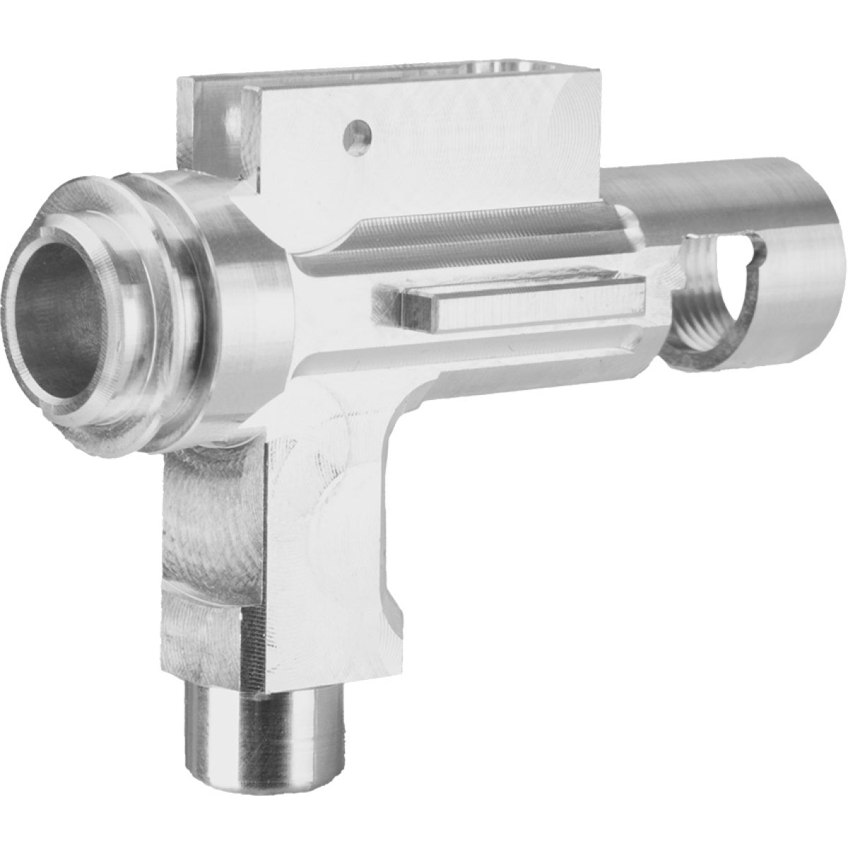 Retro Arms Full Metal CNC Aluminum Hop-Up Chamber - SILVER